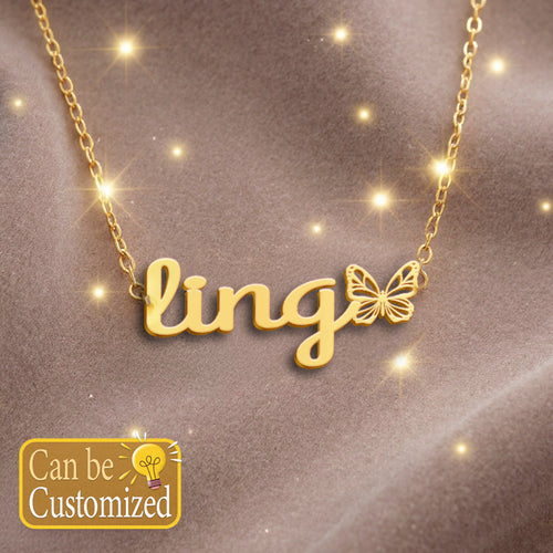 LING  TTL01 Personalized Name Necklace – Perfect Gift