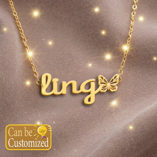 LING  TTL01 Personalized Name Necklace – Perfect Gift