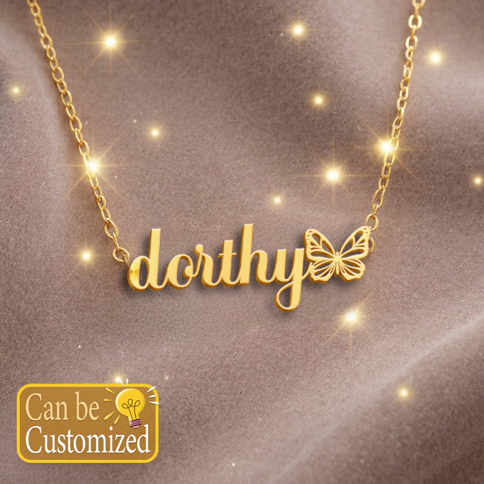 DORTHY  TTX22 Personalized Name Necklace – Perfect Gift