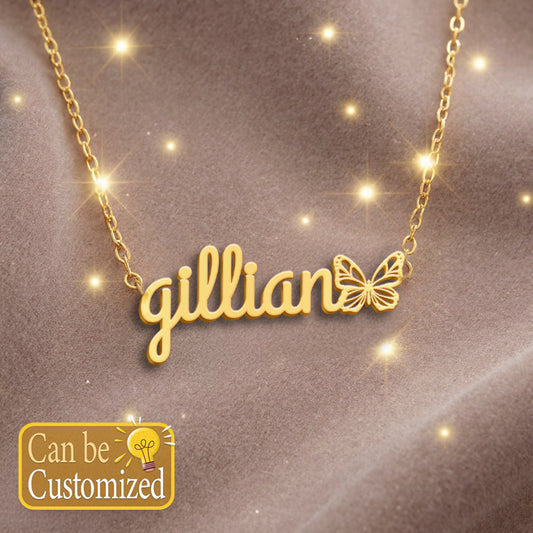 GILLIAN  TTL01 Personalized Name Necklace – Perfect Gift