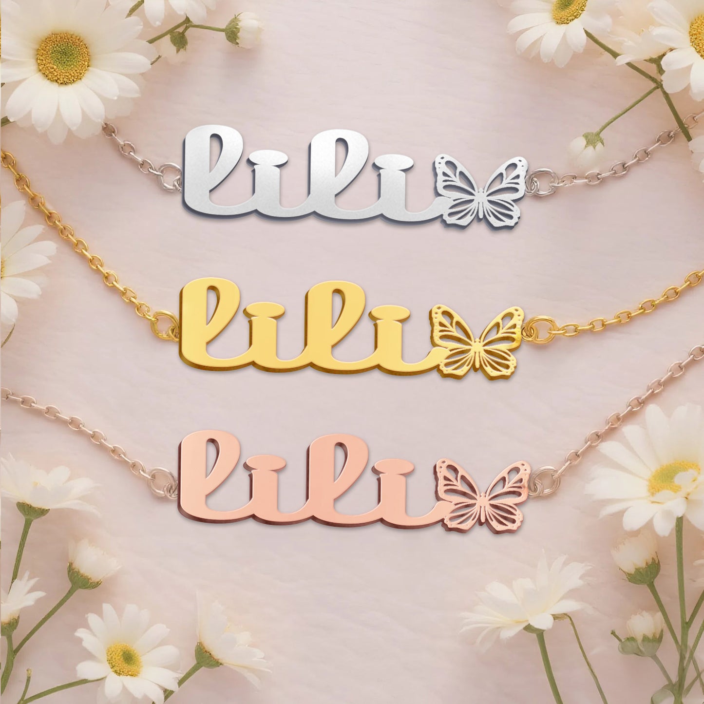 LILI  TTL01 Personalized Name Necklace – Perfect Gift