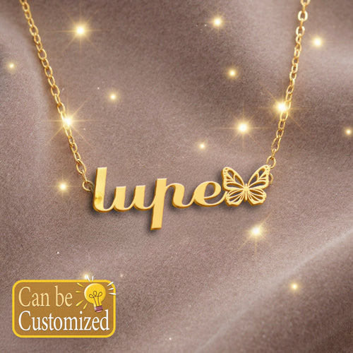 LUPE  TTX22 Personalized Name Necklace – Perfect Gift