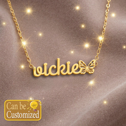 VICKIE  TTL01 Personalized Name Necklace – Perfect Gift