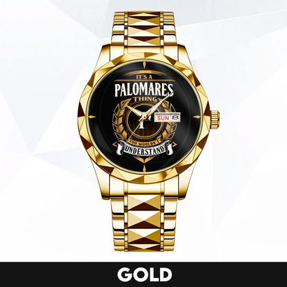 PALOMARES H79-02 Thing You Wouldn't Understand Watch – Custom Name & Initial Watch