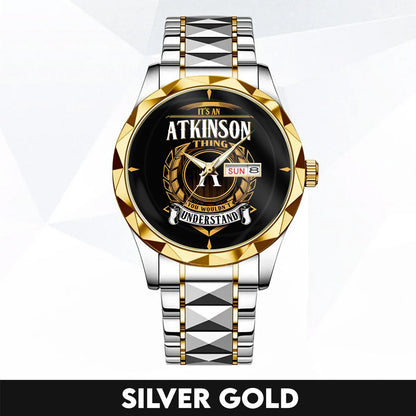 ATKINSON H79-02 Thing You Wouldn't Understand Watch – Custom Name & Initial Watch