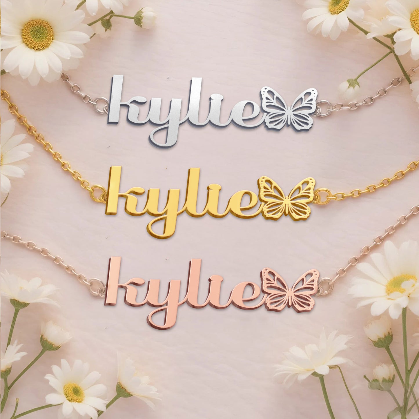 KYLIE  TTX22 Personalized Name Necklace – Perfect Gift