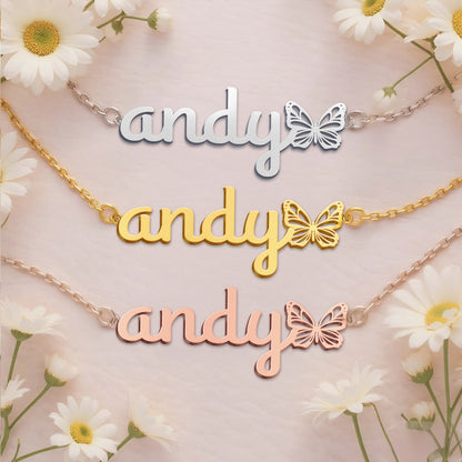 ANDY  TTL01 Personalized Name Necklace – Perfect Gift