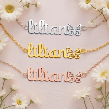 LILIAN  TTL01 Personalized Name Necklace – Perfect Gift