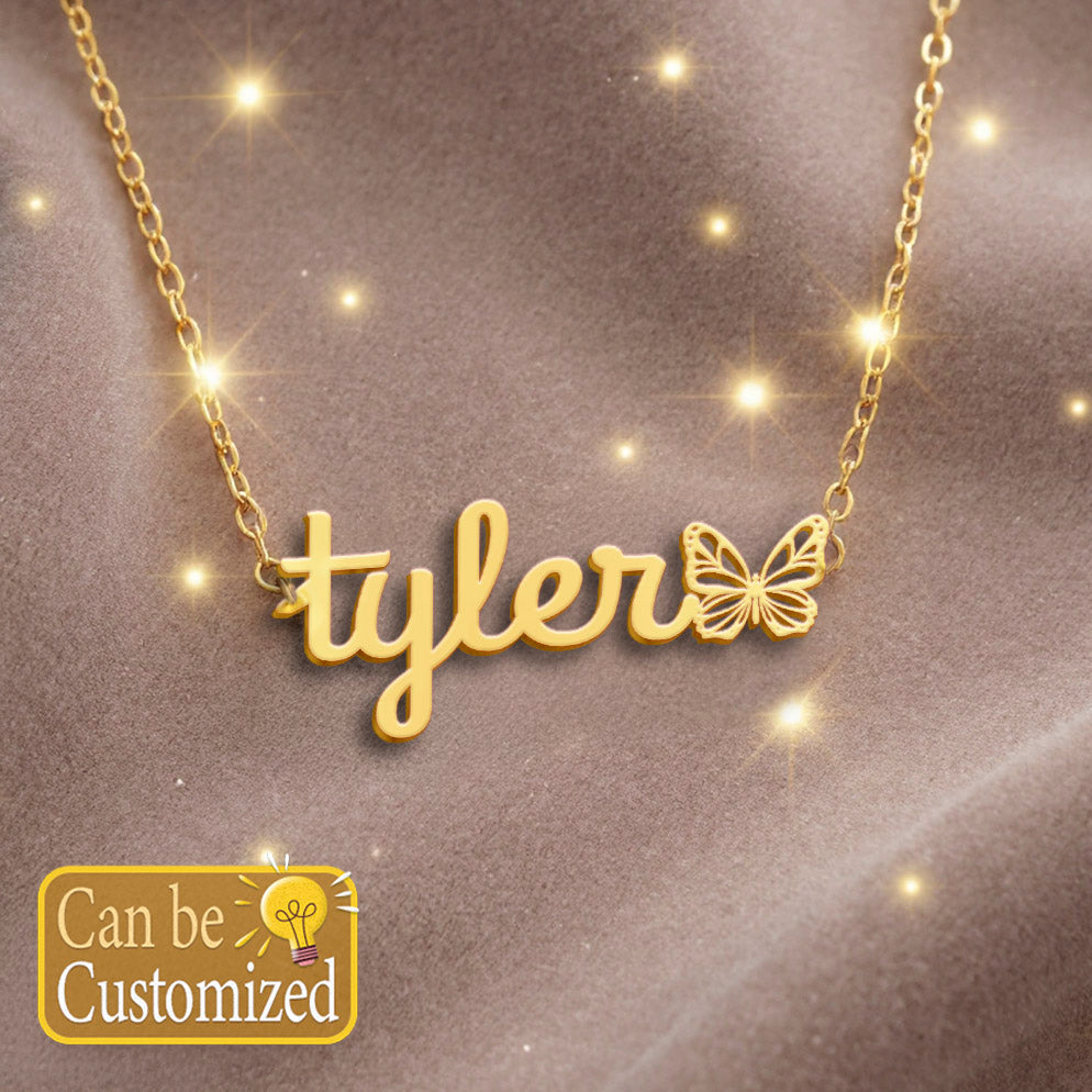 TYLER  TTL01 Personalized Name Necklace – Perfect Gift