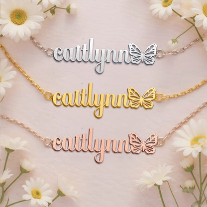 CAITLYNN  TTX22 Personalized Name Necklace – Perfect Gift
