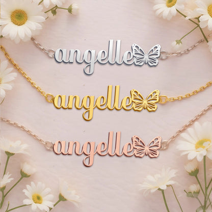 ANGELLE  TTX22 Personalized Name Necklace – Perfect Gift