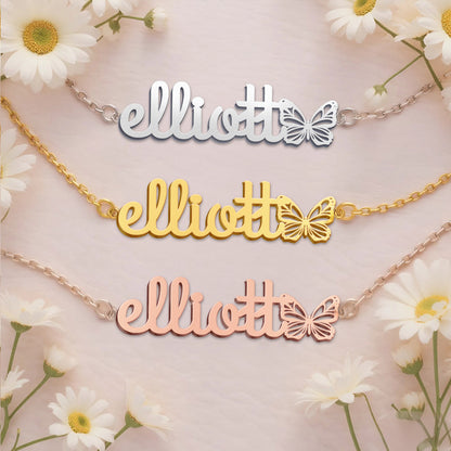 ELLIOTT  TTL01 Personalized Name Necklace – Perfect Gift