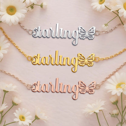 STARLING  TTX22 Personalized Name Necklace – Perfect Gift