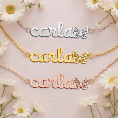 CARLA  TTL01 Personalized Name Necklace – Perfect Gift