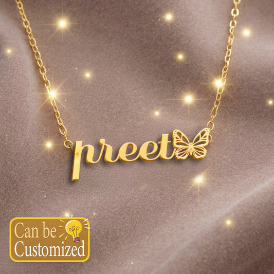 PREET  TTX22 Personalized Name Necklace – Perfect Gift