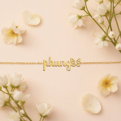 PHUNG  VTX62 Custom Name Bracelet – A Meaningful Gift She’ll Love