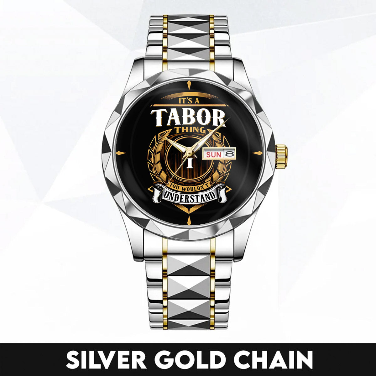 TABOR H79-02 Thing You Wouldn't Understand Watch – Custom Name & Initial Watch