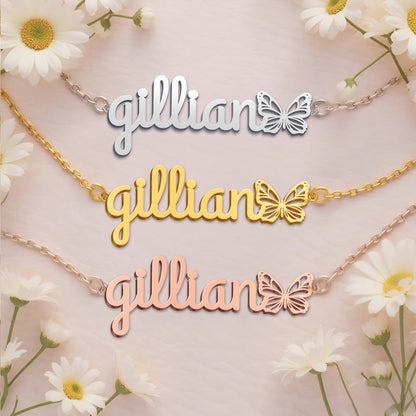 GILLIAN  TTL01 Personalized Name Necklace – Perfect Gift