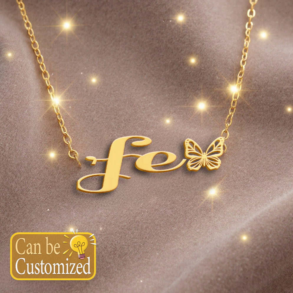 FE  TTX22 Personalized Name Necklace – Perfect Gift