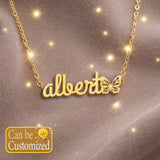 ALBERT  TTL01 Personalized Name Necklace – Perfect Gift