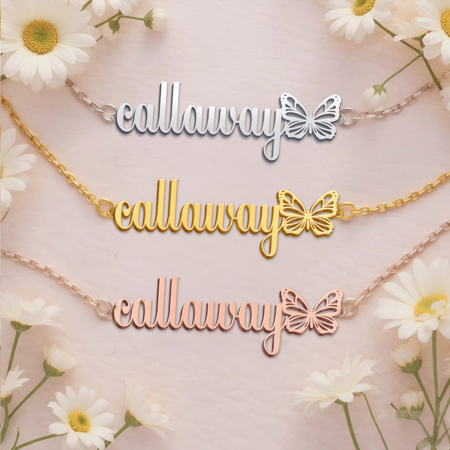 CALLAWAY  TTX22 Personalized Name Necklace – Perfect Gift