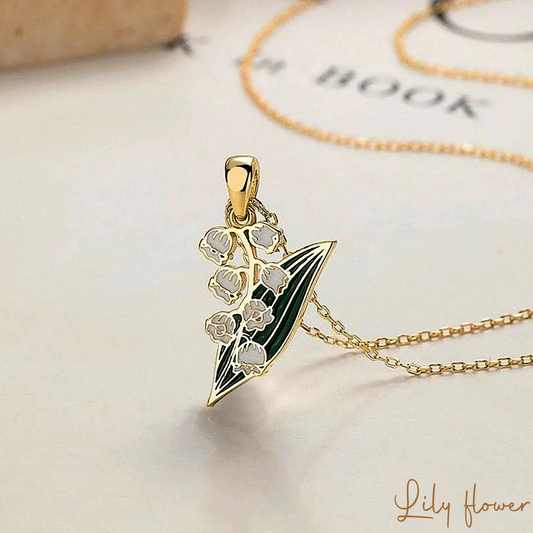 Flower-Inspired Valentine Necklace