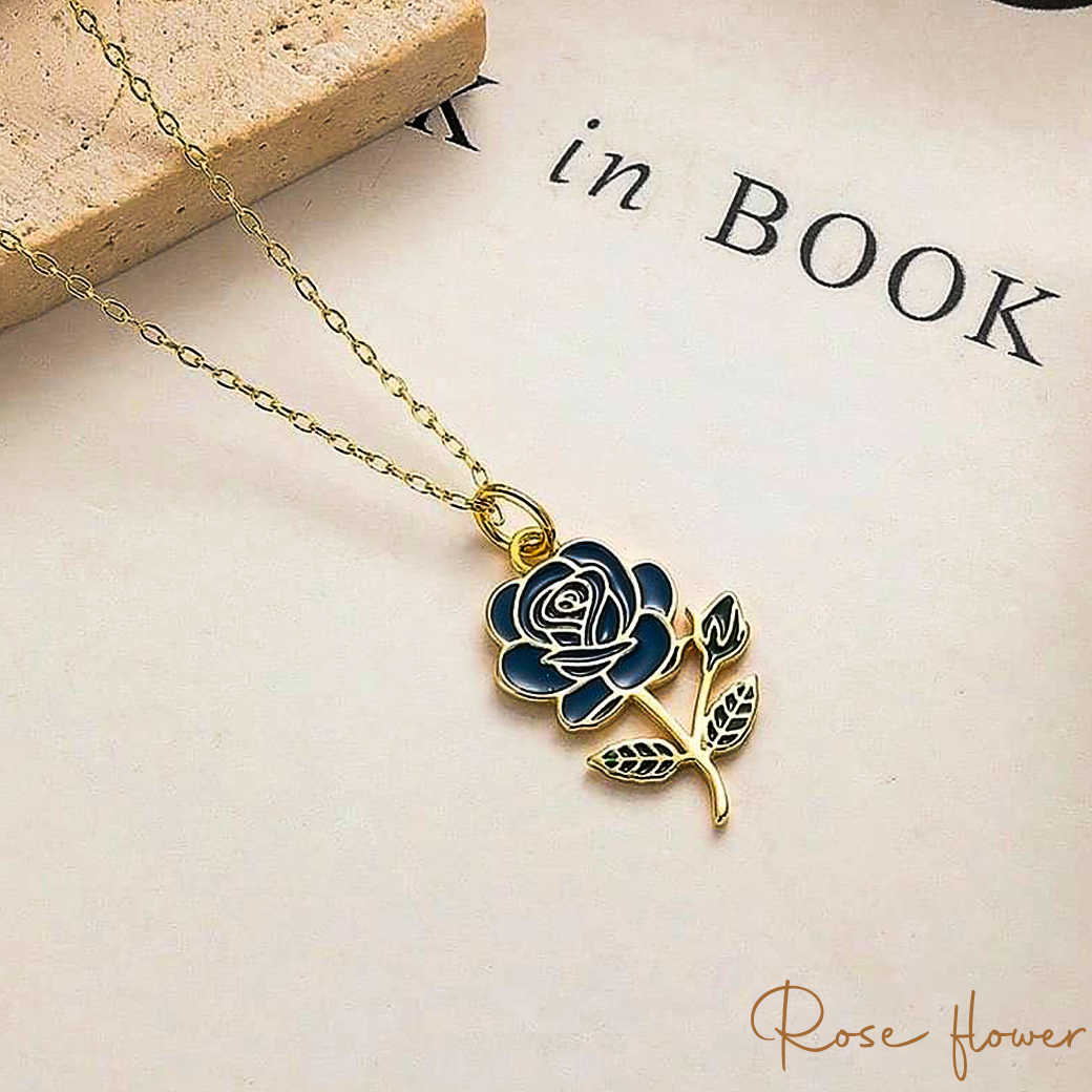 Flower-Inspired Valentine Necklace