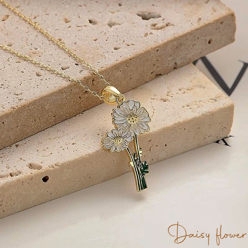 Flower-Inspired Valentine Necklace