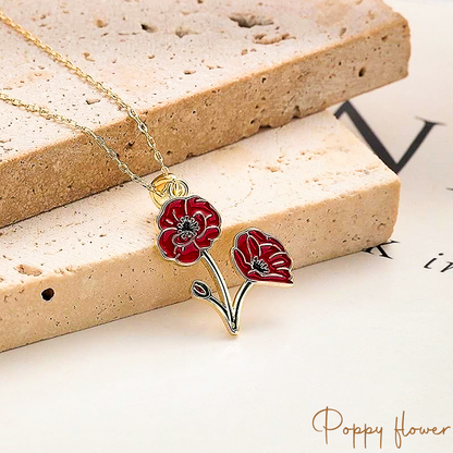 Flower-Inspired Valentine Necklace